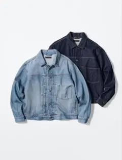 UNIQlO ユニクロ　デニムトラッカージャケット2着セットのサムネイル