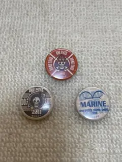 ONE PIECE バッジ 3個セット 2011