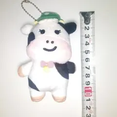 未開封】よつ葉乳業 みるる ぬいぐるみ マスコットキーホルダー 牛