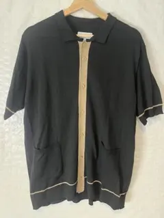 ABAHOUSE ニットシャツカーディガン 48のサムネイル