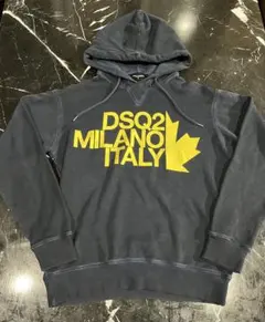 DSQUARED2 ディースクエアード パーカー ビッグロゴプリント サイズS