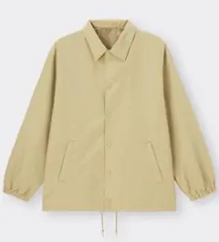 【GU】撥水　ウィンドプルーフカラーコーチジャケット【Mサイズ】