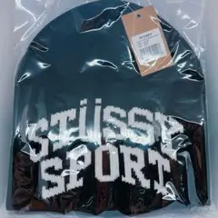STÜSSY ブラック ビーニーのサムネイル