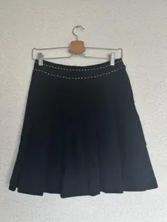 MARY QUANT LONDON プリーツスカート ブラック Mのサムネイル
