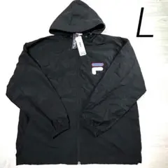 FILA フィラ ナイロンジャケット 黒 Lサイズ 未使用品