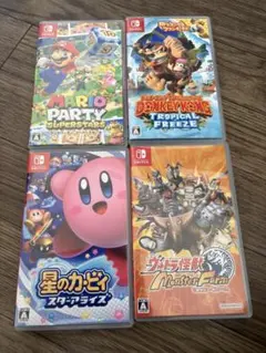 早い者勝ち！ Nintendo Switch ソフト 4本セット まとめ売り Nintendo Switch ソフト 4本セット - メルカリ
