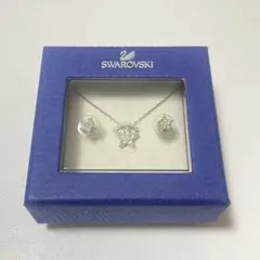 SWAROVSKI ネックレス ピアス セット スター