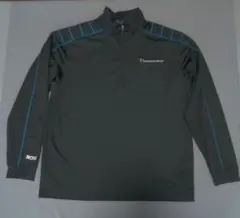 NIKE GOLF ハーフジップ ナイロンジャケット 黒　刺繍ロゴ メンズ　企業