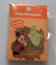 新品未使用】 ディズニー ドナルド ピンバッジ ハロウィン 2005 限定