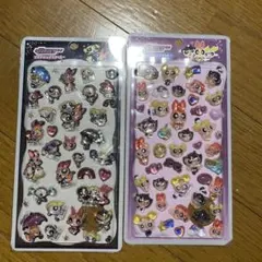 パワーパフガールズ　プチドロップシール2枚