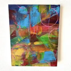 抽象画　幻想③ 現代アート