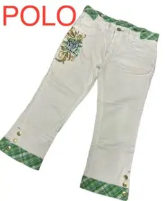 P　U.S. POLO ASSN.ホワイトジーンズ　キッズ14