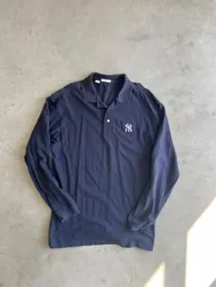 90’s Yankees polo shirt ロングスリーブ