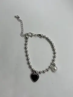 シハートチャームブレスレット　#93