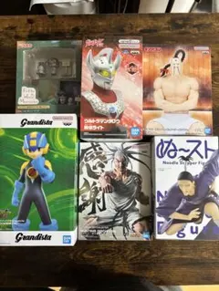 フィギュア 6点まとめ売り 新品未開封HUNTER×HUNTER、ウルトラマン