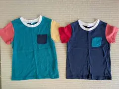 110センチ半袖Tシャツ　2枚セットのサムネイル
