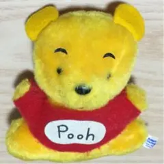 ぬいぐるみ　プーさん　バッチ　東京ディズニーランド　平成レトロ