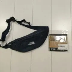 ノースフェイス　ウエストポーチグラニュールとタオル