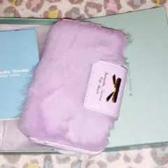 サマンサタバサプチチョイス iphoneSEケースファー ラベンダー 新品未使用