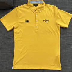 Callaway イエローポロシャツ Lサイズ
