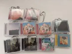 マカロニえんぴつ ミニチュアCD風キーホルダー 7個セット マカえん