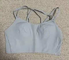 ルルレモン　lululemon ピラティス　ヨガ　ヨガウェア　グレー　トップス