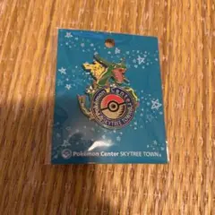 ポケモン ポケモンセンター スカイツリータウン ロゴピンズ レックウザ