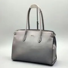 FURLA フルラ PIN ピン トートバッグ グレー A4 通勤 通学 3室のサムネイル