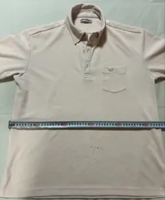 phiten 薄ピンク ポロシャツ LLサイズ