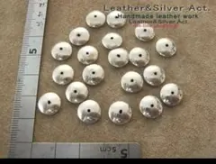 シルバービーズ　シルバー925 空中　ネックレスパーツ　金具　楕円　ビーズ