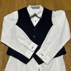 男の子フォーマルベスト130㎝ おまけブラウス130㎝
