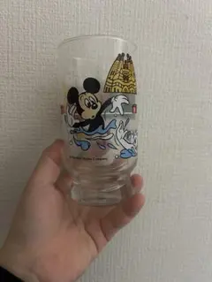 ミッキーマウス ドナルドダック ミニーマウス ガラスコップ