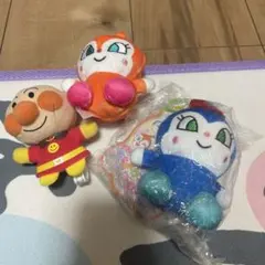 アンパンマン ドンきんちゃんぬいぐるみ3個セットです！