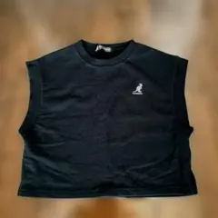 カンゴール　トップス　ベスト　ブラック　size105