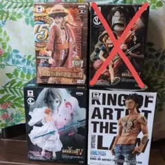 ワンピース フィギュアセット ルフィ・ロー・ナミ