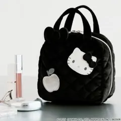 HELLO KITTY × BRILMY ズボラに優しいコスメポーチ BLACK