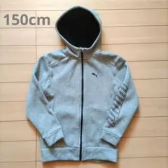 PUMAプーマ フルジップパーカー グレー 150cm