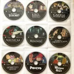 新品未使用 北米版　 ジブリ　DVD　９点セット