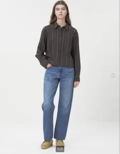 お値下げUNIQLOストレートジーンズJWA 22
