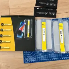 iPhone12 Pro Maxガラスフィルム 用 強化 ガラス　2枚組