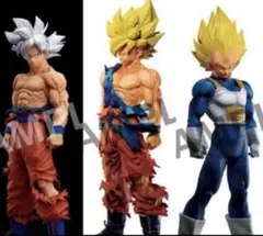 即発送 新品 ゲンキダマツリ smsp 孫悟空 ベジータ フィギュア 3種セット