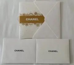CHANELシャネルメッセージカード3点セット