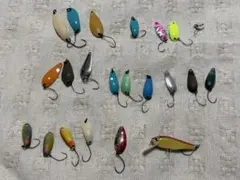 エリアトラウト クランクベイト シケイダー プチモカSS など9個セット