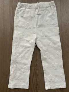 サイズ90 プティマイン ディズニーミッキーレギンスパンツ