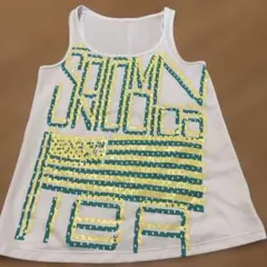 G-FITタンクトップ ホワイト/グリーン/イエロー