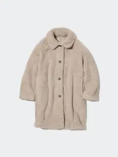 【新品タグ付き】UNIQLO防風アウターフリースステンカラーコート 3XL