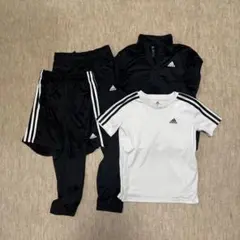 adidas キッズ　ジャージセット