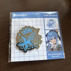 2026年最新】ホロエンブレム ピンバッジ ピンバッジ 星街すいせいの