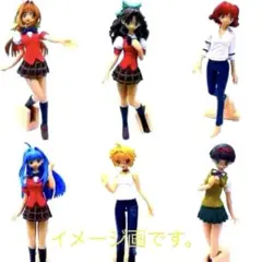 ムービック全6種「下級生2 カプセルフィギュア」全6種　CM'Sコーポレーション