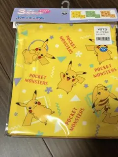 新品未使用　ポケットモンスター 巾着袋 3枚入　1セット